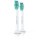 Philips | HX6012/07 | Standard Sonic toothbrush heads | Heads | For adults | Number of brush heads included 2 | Number of teeth